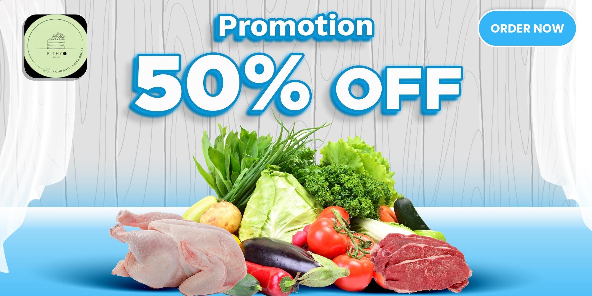 Discount 50% off