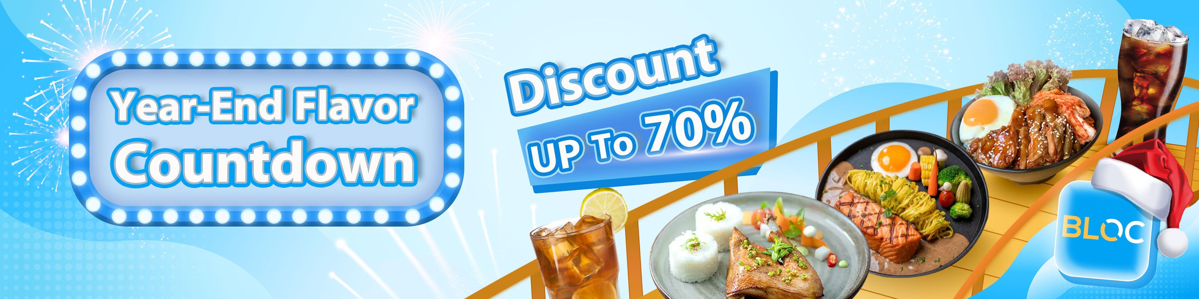 Discount up to 70% off